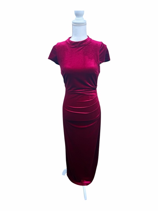 D.Ark Dresses & Skirts - NWT D.Ark Women’s Small Red Velvet Maxi Dress Cap Sleeve Red Formal
